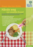 Infoblatt Stoppt Gen-Essen