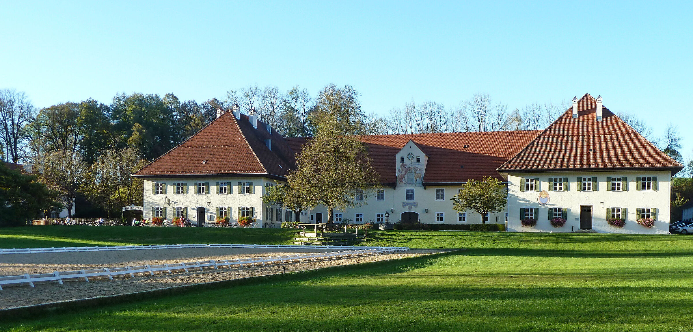 Das idyllische Schlossgut Schwaiganger: NOlympia hat verhindert, dass hier zwei Stadien für Biathlon und Langlauf entstehen – und die Natur zerstören. (Foto: Winfried Berner)