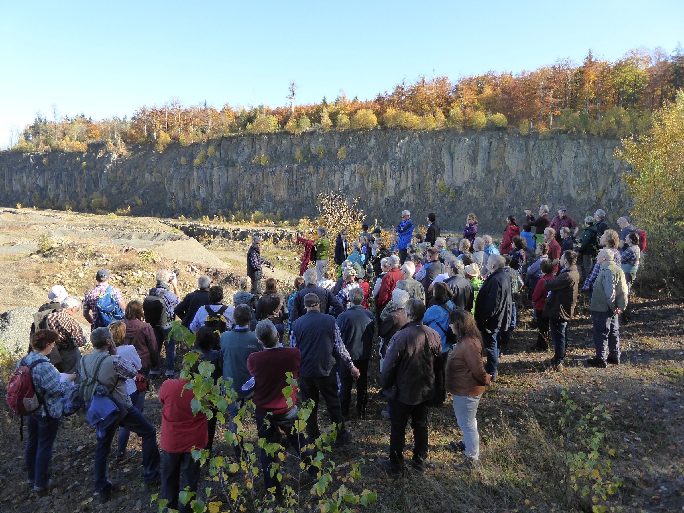 BN-Wanderung am Teichelberg (Foto: Winfried Berner)