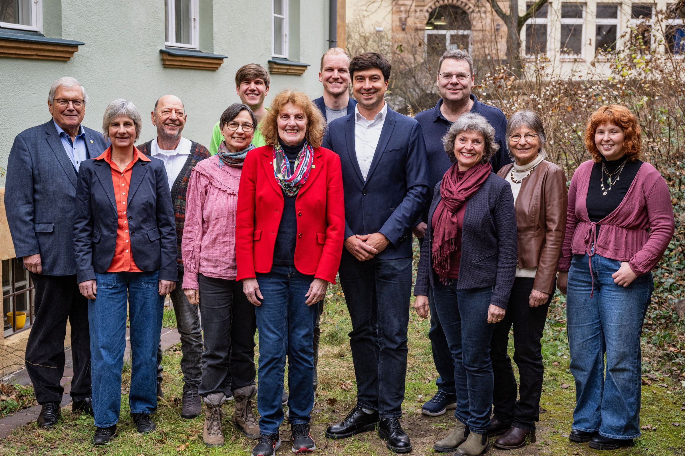 Der BN-Landesvorstand im Dezember 2025 (Foto: Toni Mader) BUND Naturschutz Vorstand 2025
