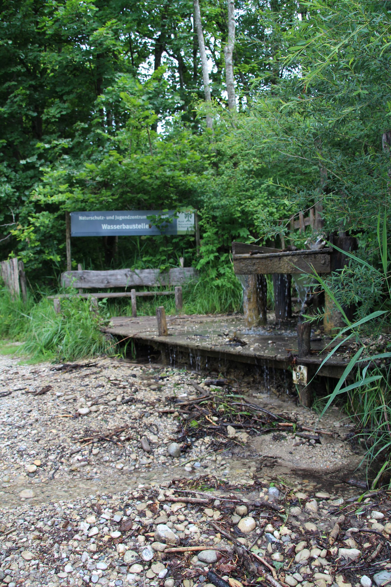 Wasserbaustelle BUND Naturschutz