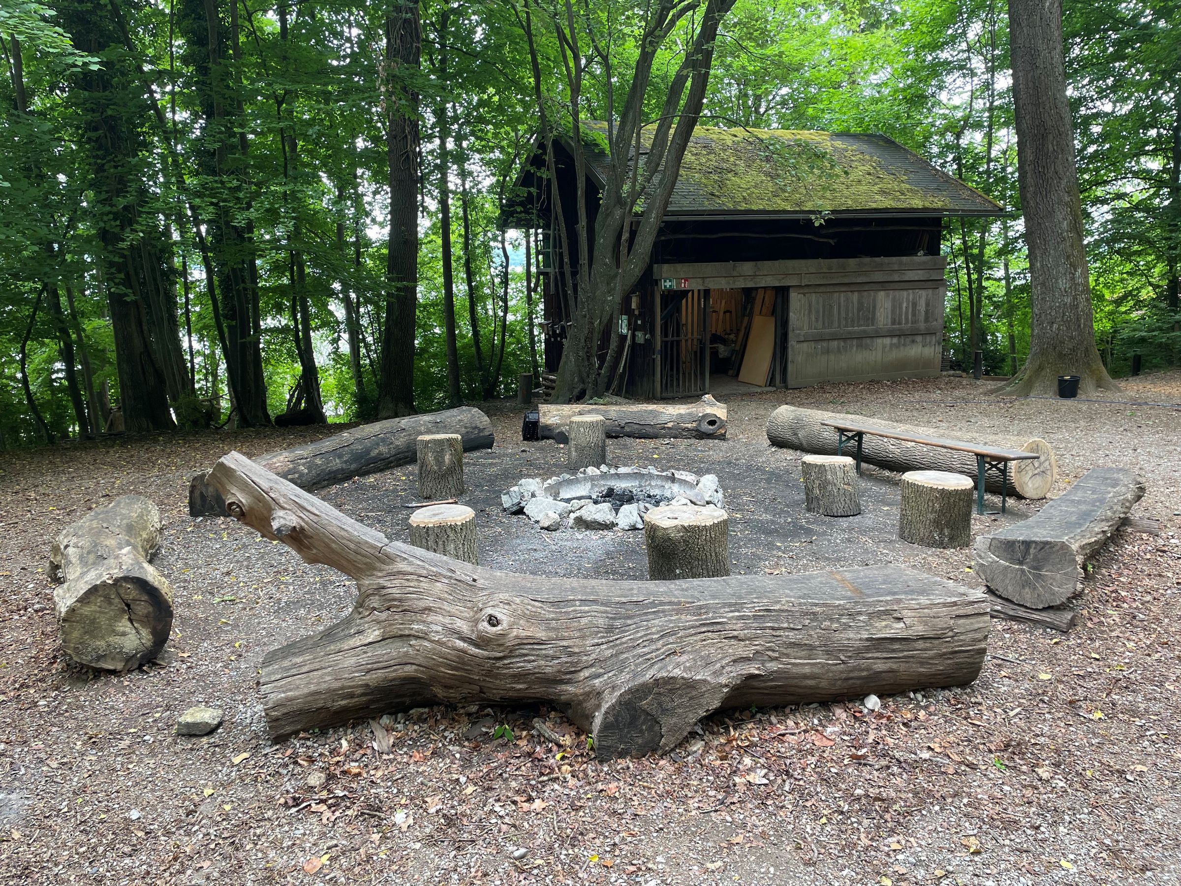 Feuerstelle (Bild: Axel Schreiner) Feuerstelle (Bild: Axel Schreiner)