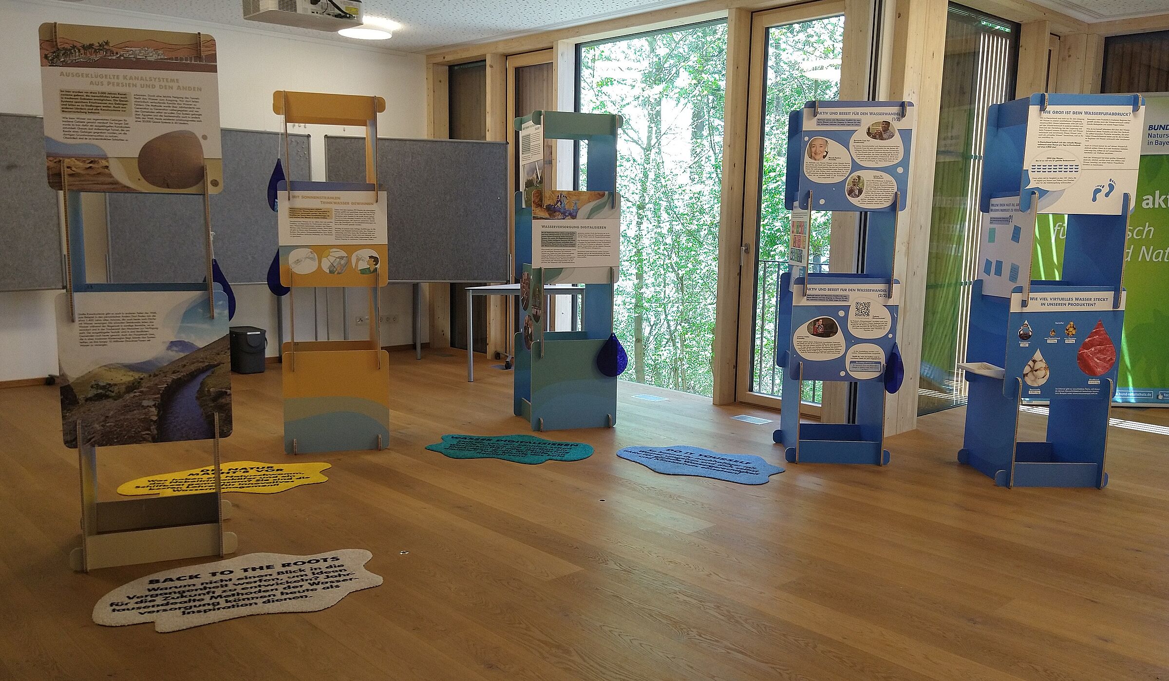 Ausstellung Wasserwandel in Wartaweil (Bild: BN-Archiv) Ausstellung Wasserwandel in Wartaweil (Bild: BN-Archiv)