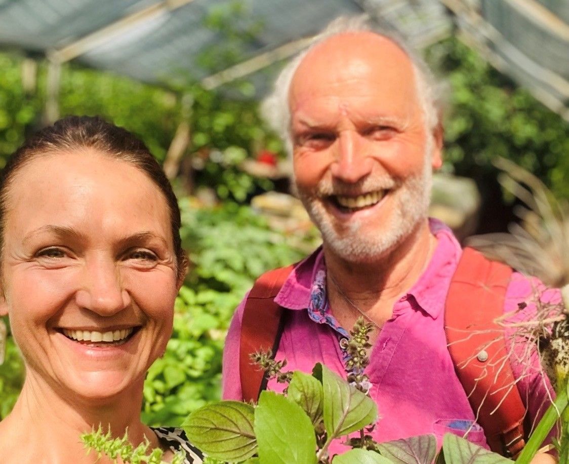 Selfie Kursleiter Vitalkost Annette und Erwin