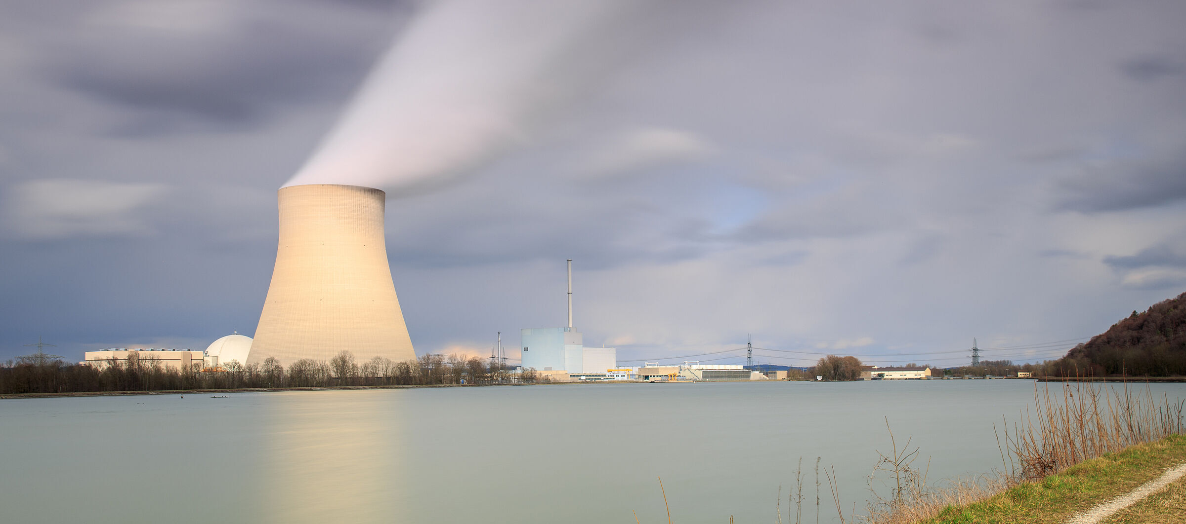 Atomkraftwerk Isar 2 bei Landshut