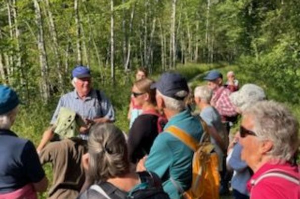 Biberexkursion Gruppenbild