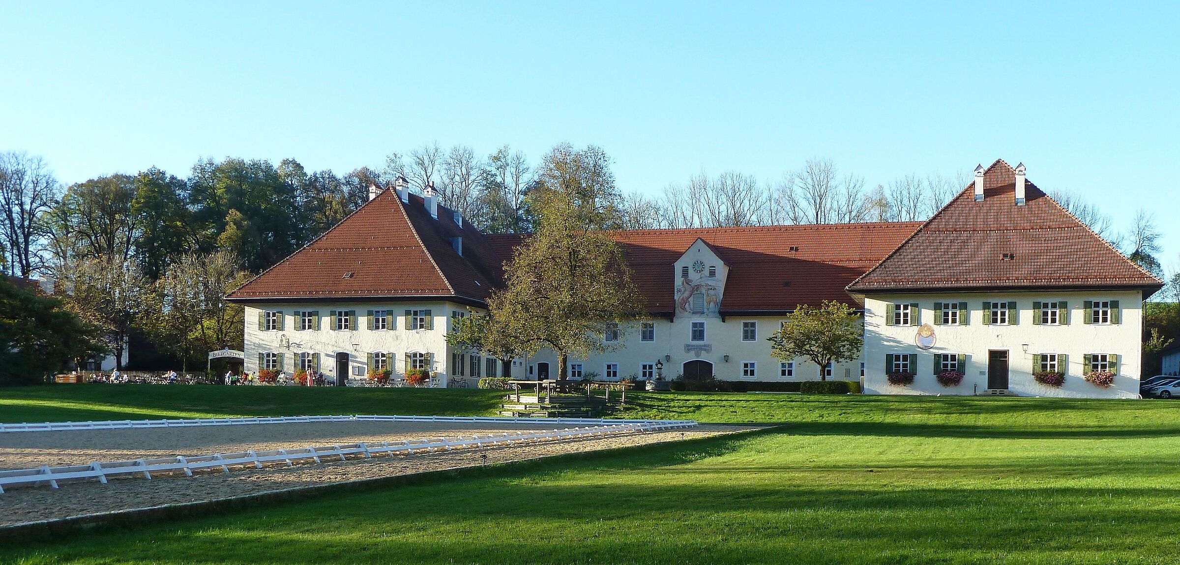 Das idyllische Schlossgut Schwaiganger (Foto: Winfried Berner) Das idyllische Schlossgut Schwaiganger: NOlympia hat verhindert, dass hier zwei Stadien für Biathlon und Langlauf entstehen – und die Natur zerstören. (Foto: Winfried Berner)