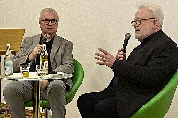 Alexander Jungkunz und Klaus-Peter Murawski