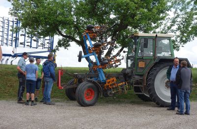 Landwirte im Gespräch -Foto: Marion Ruppaner