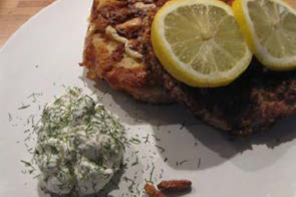 Steckrübenschnitzel