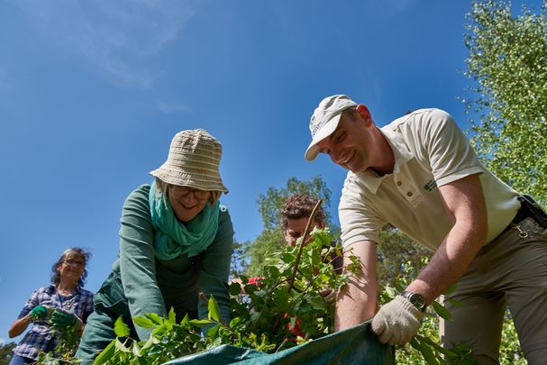 AUßeneinsatz einer Kreisgruppe (Foto: Toni Mader)