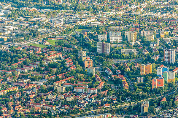 Hochhäuser von Erlangen Bruck