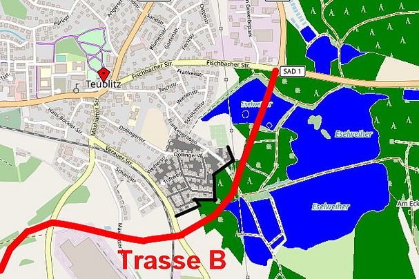 Grafik Trasse B