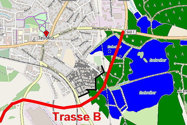 Grafik Trasse B