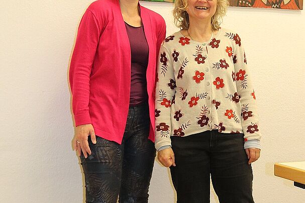 Jeannette Götz und Brigitta Freckmann