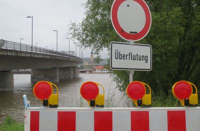 Donau-Hochwasser bei Deggendorf (Foto: Georg Kestel)