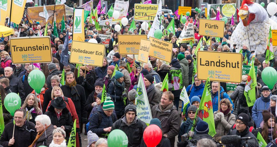 Wir haben es satt 2017 in Berlin