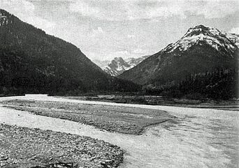 1933 sprudelte der Rißbach noch durch sein Tal (Fotos: Otto Kraus/Blätter für Naturschutz).