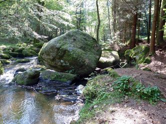 Mehr Wasser für die Hölle: Die Restwassermenge wurde erhöht, das Wasservolumen bei den künstlichen Hochwässern verdoppelt. (Foto: Winfried Berner)
