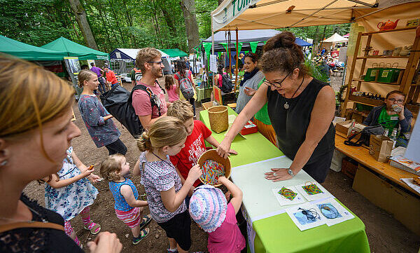 Beim Reichswaldfest Nürnberg 2019 (Foto: Tonie Mader)