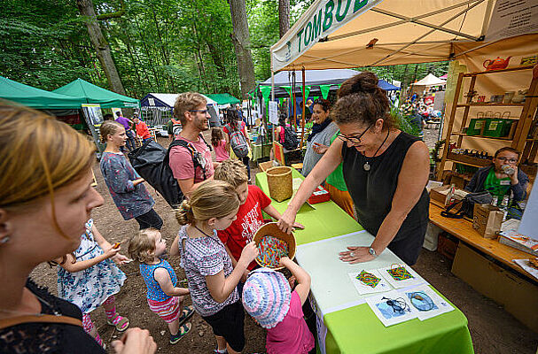 Beim Reichswaldfest Nürnberg 2019 (Foto: Toni Mader)