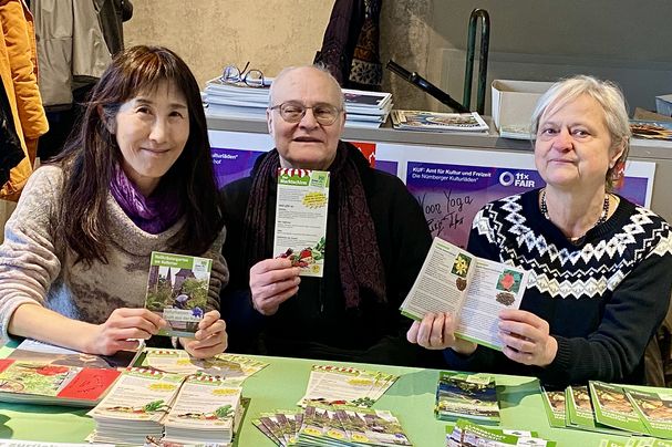 Kazumi Nakayama, Richard Stry und Iris Torres-Berger