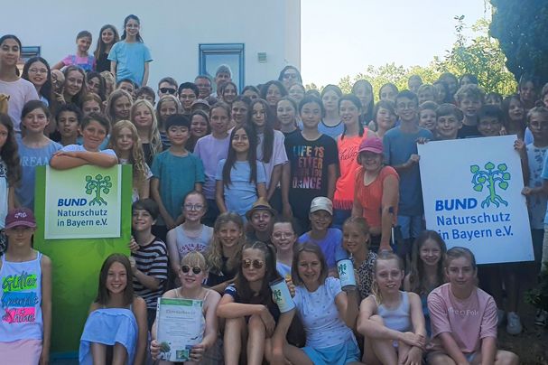 Spitzenreiter der HuS 2026: Schüler*innen des Matthias-Grünewald-Gymnasiums (Foto: BN KG Würzburg)