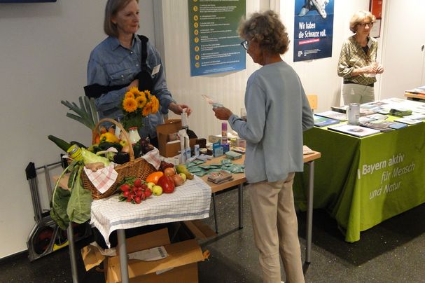 Infostand plastikfrei einkaufen