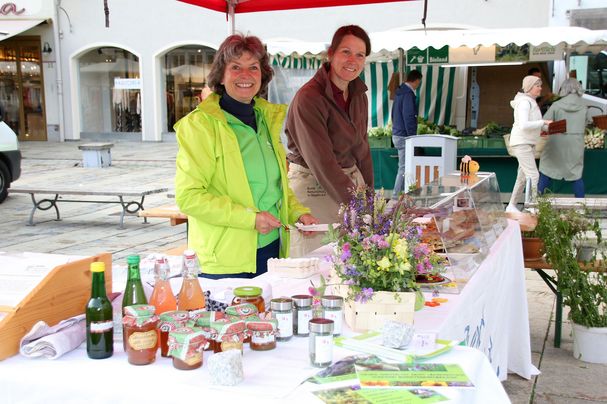 Angebot am Wildkräuterstand