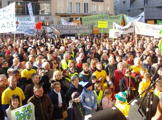 Demo gegen die dritte Startbahn (Foto: BN-Archiv)