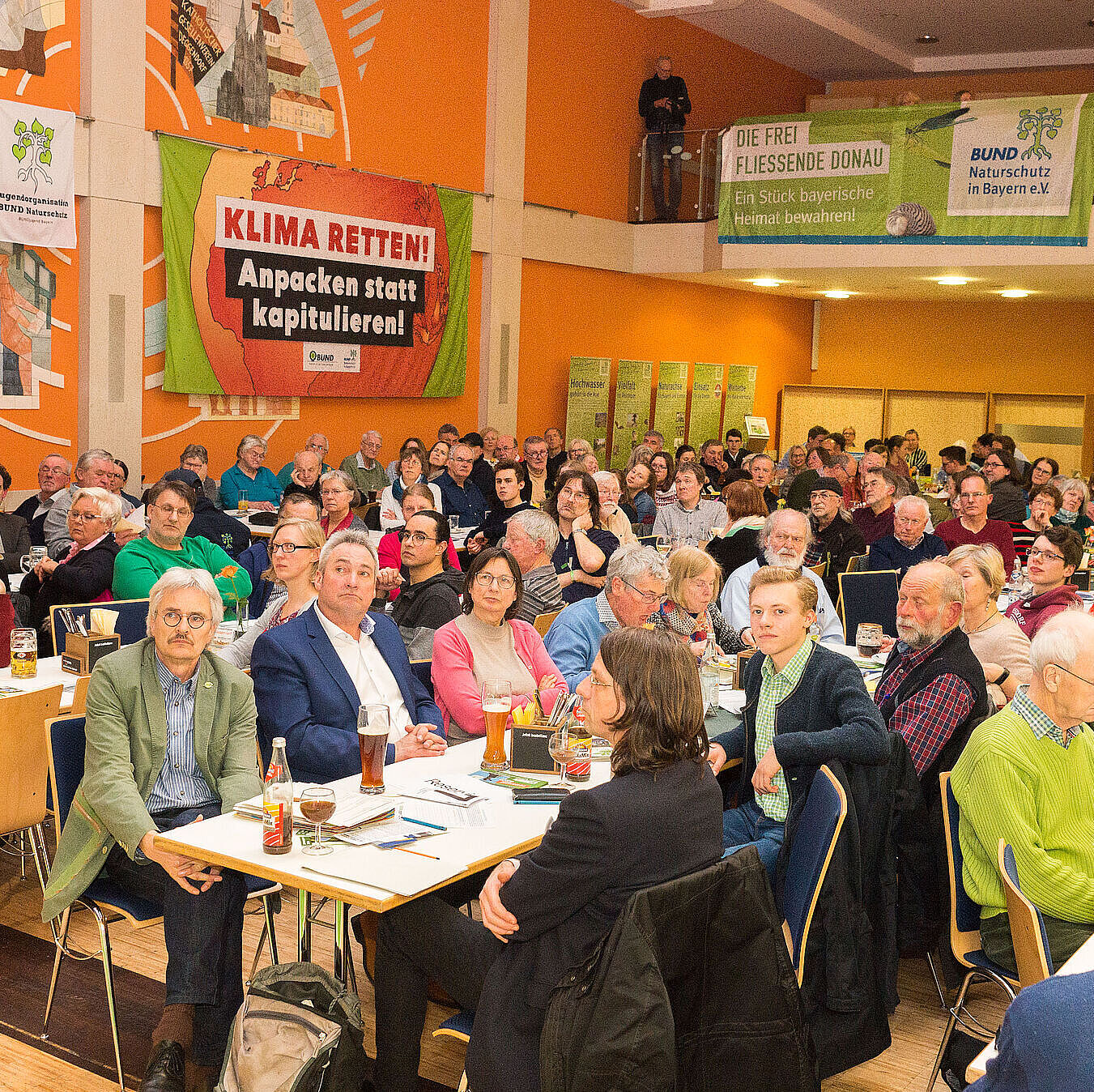 Umweltpolitik beim Umweltaschermittwoch: Treffen der BN-Mitglieder (Foto: Heinrich Inkoferer)