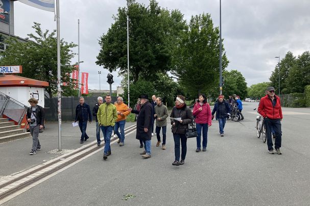 Führung über das Gelände am Max-Morlock-Stadion