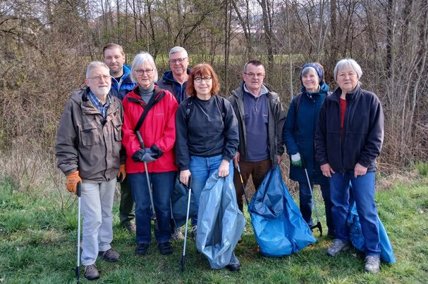 Aktiv dabei: die BN Ortsgruppe, Foto Ulrike Münz