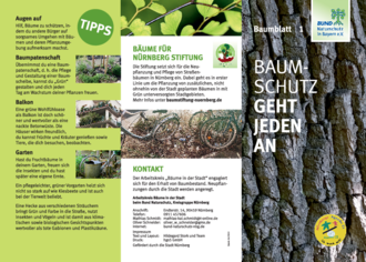Flyer Baumblatt 1